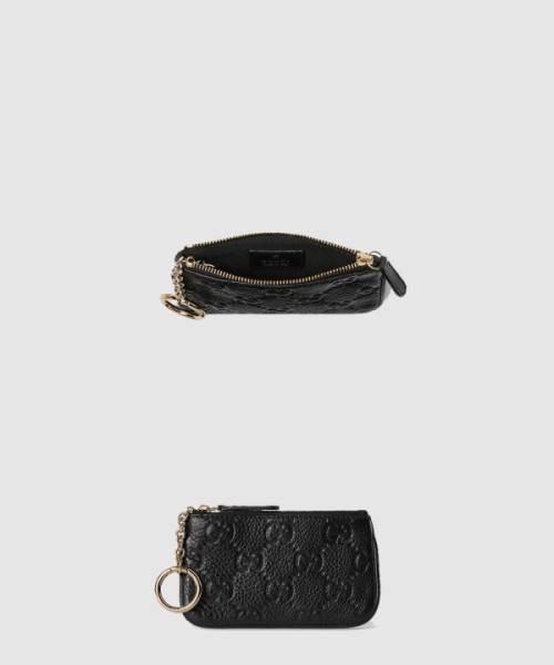 구찌 GG 엠블럼 지퍼 키 케이스 815891