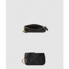 구찌 GG 엠블럼 지퍼 키 케이스 815891