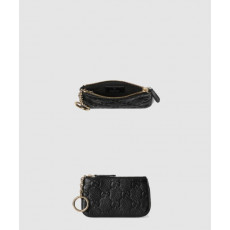 구찌 GG 엠블럼 지퍼 키 케이스 815891