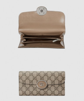 구찌 쁘띠 GG 장지갑 762167