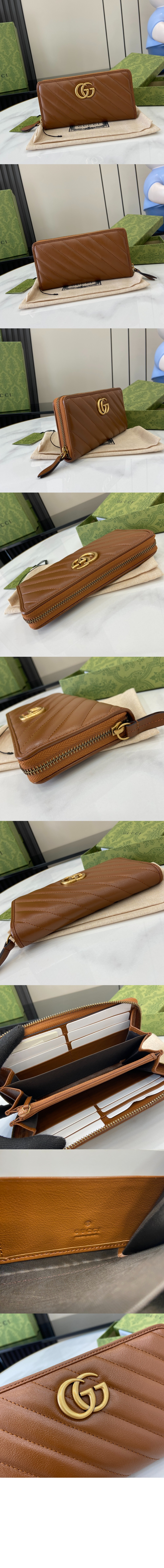 구찌 GG 마몽 지퍼월렛 443123