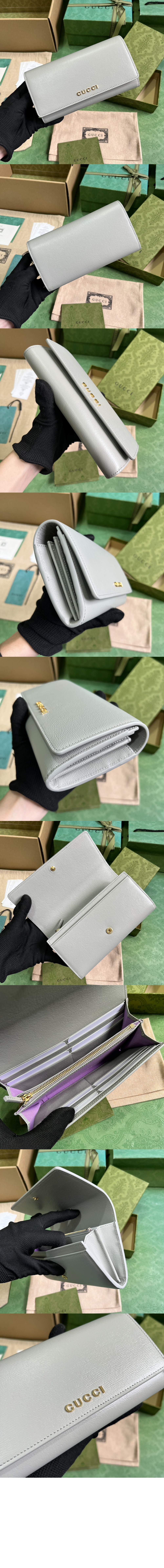 구찌 스크립트 장지갑 772638