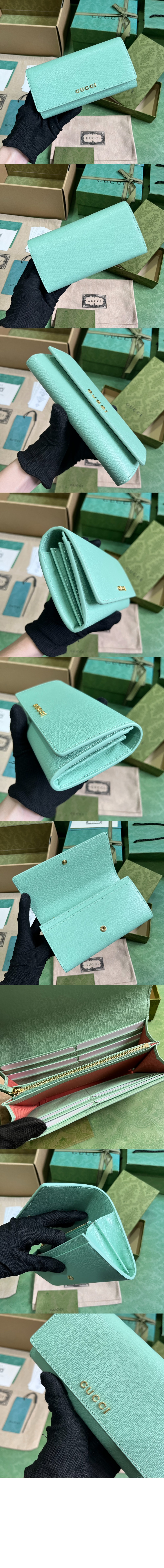 구찌 스크립트 장지갑 772638