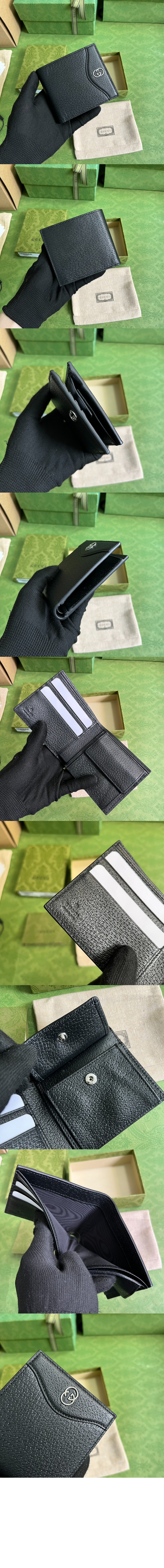 구찌 인터로킹 동전포켓 반지갑 734998