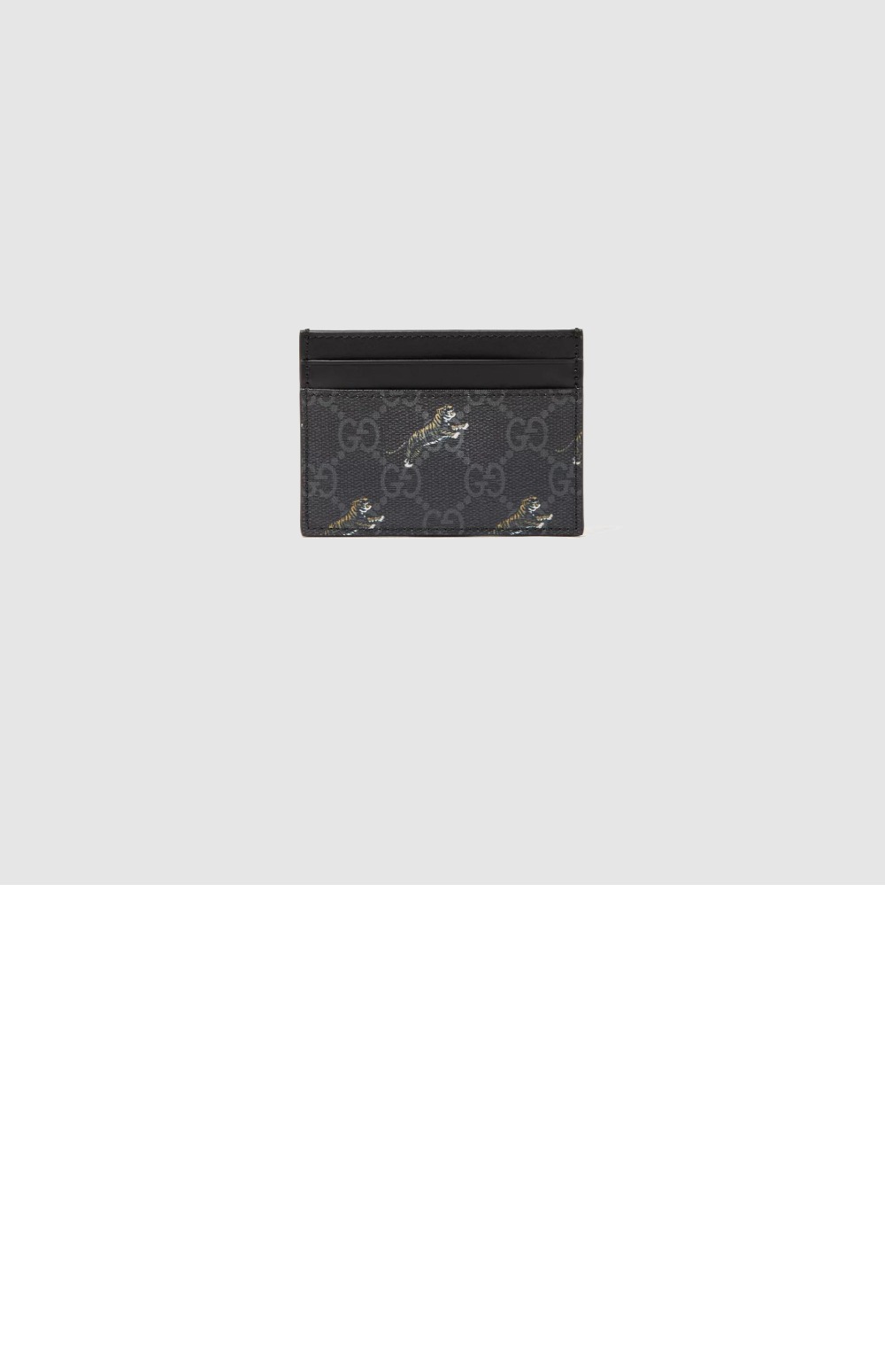 구찌 타이거 프린트 카드 지갑 584710