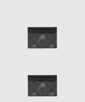 구찌 타이거 프린트 카드 지갑 584710
