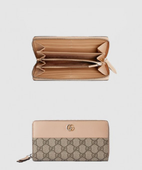 구찌 GG 마몬트 집업 지갑 슈프림 790057