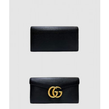 구찌 GG마몬트 레더 장지갑 400586