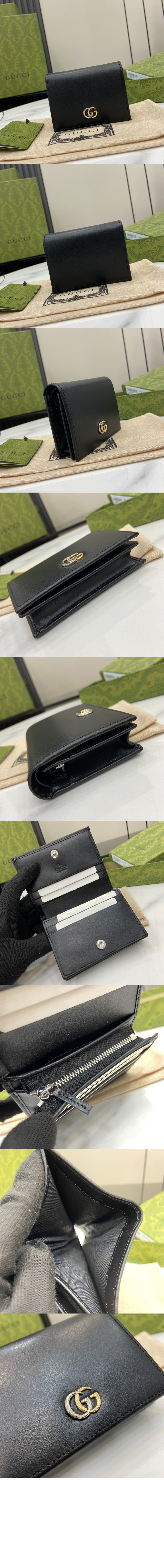 구찌 GG 마몽 카드 케이스 지갑 790067