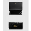 구찌 GG 마몽 마틀라세 장지갑 443436