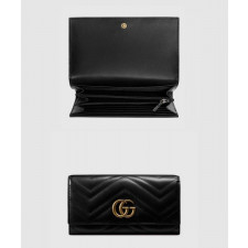 구찌 GG 마몽 마틀라세 장지갑 443436