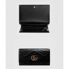 구찌 GG 마몽 마틀라세 장지갑 443436