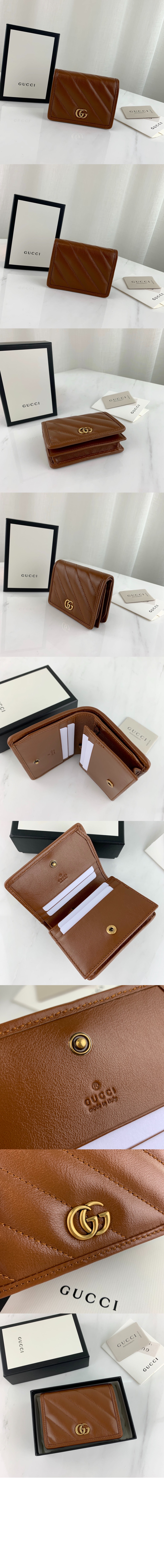 구찌 GG 마몽 카드지갑 466492