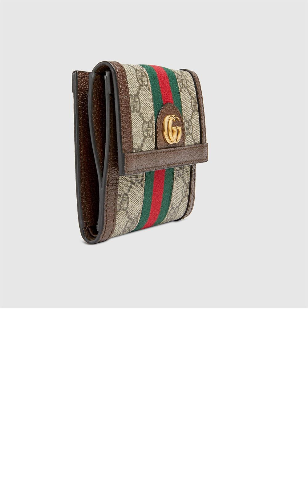 구찌 오피디아 GG 프렌치 반지갑 523173