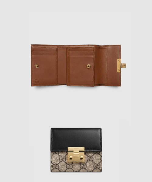 구찌 패드락 반지갑 453155