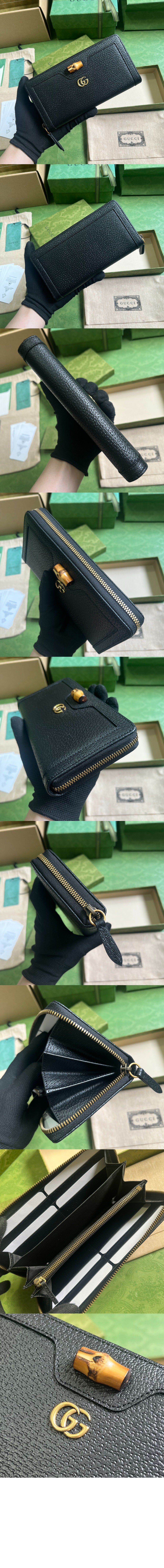 구찌 다이애나 지퍼월렛 658634