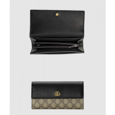구찌 GG 마몽 레더 장지갑 456116