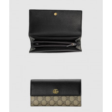 구찌 GG 마몽 레더 장지갑 456116