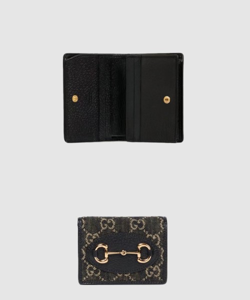 구찌 홀스빗 1955 카드 케이스 지갑 621887