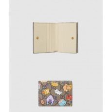 구찌 애니멀 프린트 카드지갑 736784