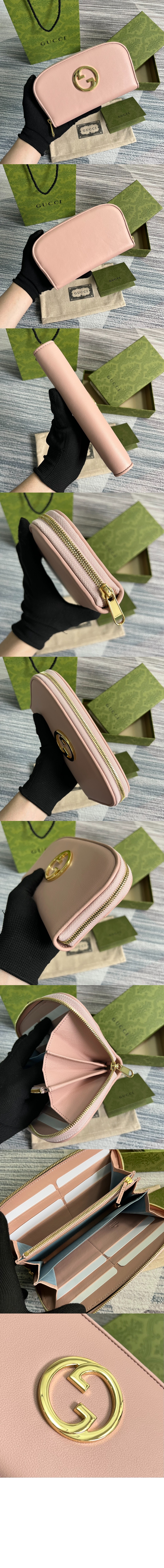 구찌 블론디 지퍼월렛 725216