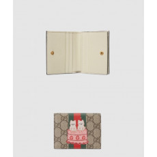 구찌 애니멀 프린트 카드지갑 736784