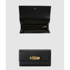 구찌 인터로킹 G 파이톤 보우 지갑 750461