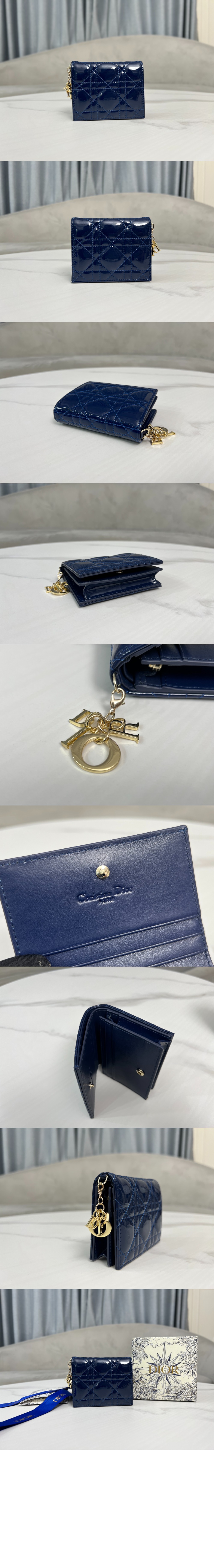 디올 레이디 페이던트 카드지갑 S0178