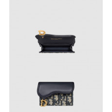 디올 Saddle Bloom 카드 지갑 S5611