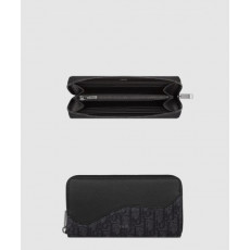 디올 Saddle 지퍼 장지갑 2ADBC