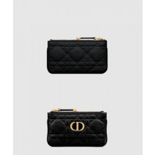 디올 Dior Caro Myrte 지퍼 열쇠 케이스 S5158