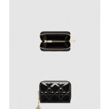 디올 Lady Dior Voyageur 스몰 동전 지갑 S0985