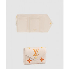 루이비통 빅토린 월렛 레더 모노그램 엠보싱 동전 카드슬롯 M82202