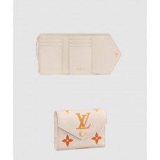 루이비통 빅토린 월렛 레더 모노그램 엠보싱 동전 카드슬롯 M82202