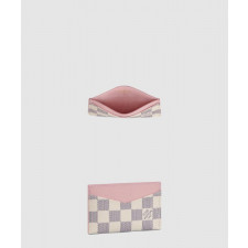 루이비통 체크 바둑판 카드 지갑 M60286