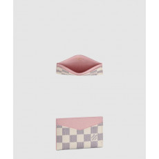 루이비통 체크 바둑판 카드 지갑 M60286