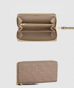 루이비통 지피 지갑 모노그램 앙프렝뜨 가죽 M69034