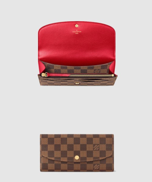 루이비통 에밀리 월릿 다미에 에벤 장지갑 N63544