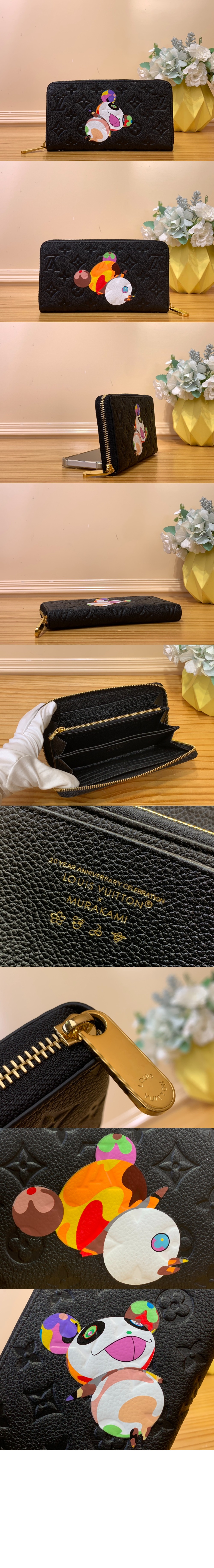 루이비통 LV × TM 지피 지갑 팬더 한정판 M14160