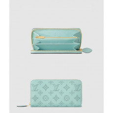 루이비통 펀칭 로고 지퍼 여밈 가죽 지갑 M83489