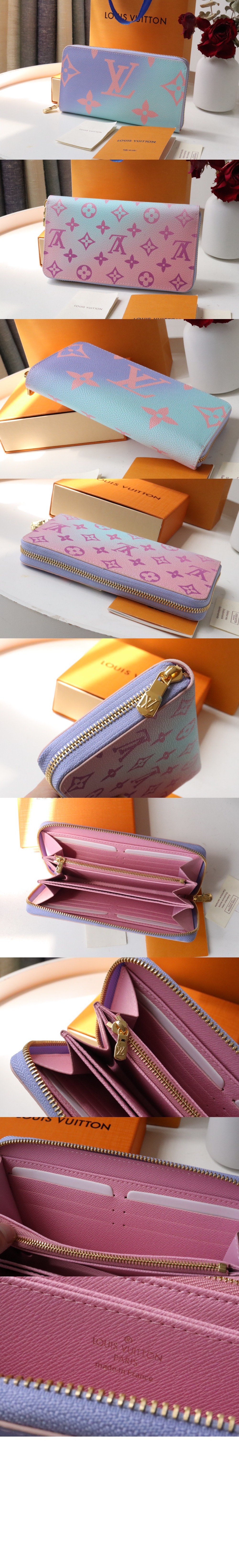 루이비통 지퍼 장지갑 M81340