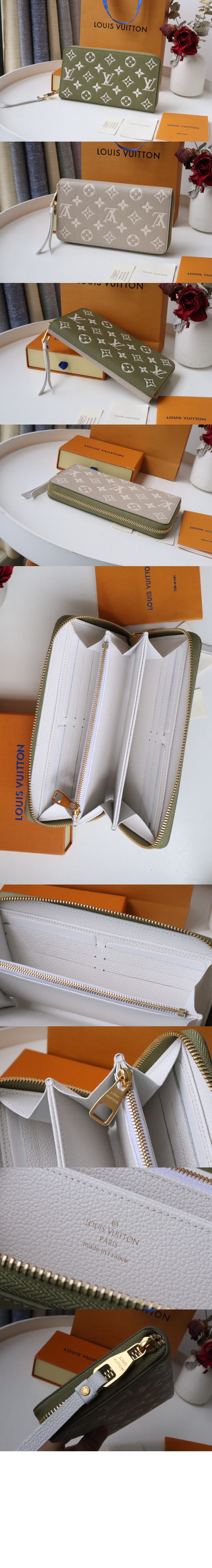 루이비통 모노그램 앙프렝뜨 지퍼 장지갑 M81280