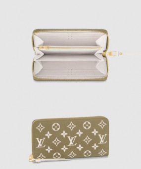 루이비통 모노그램 앙프렝뜨 지퍼 장지갑 M81280