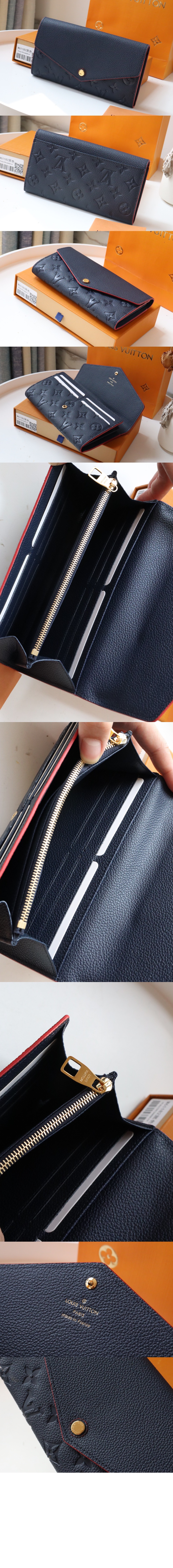 루이비통 사라 월릿 모노그램 앙프렝뜨 장지갑 M62125