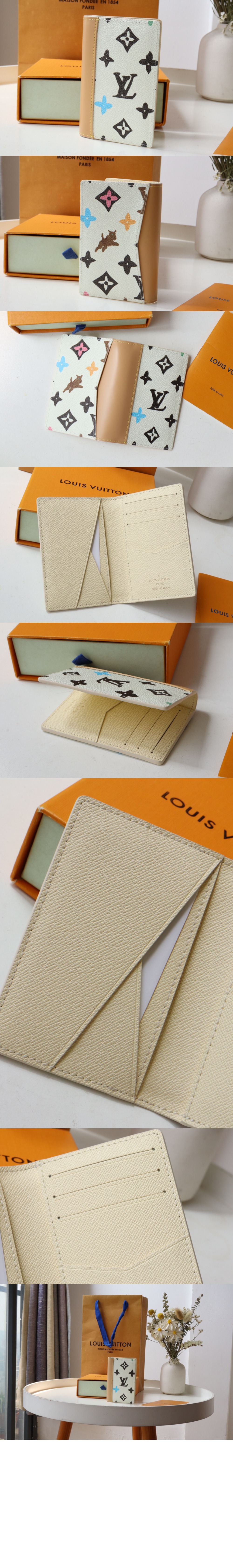 루이비통 포켓 오거나이저 한정판 바닐라 M83336