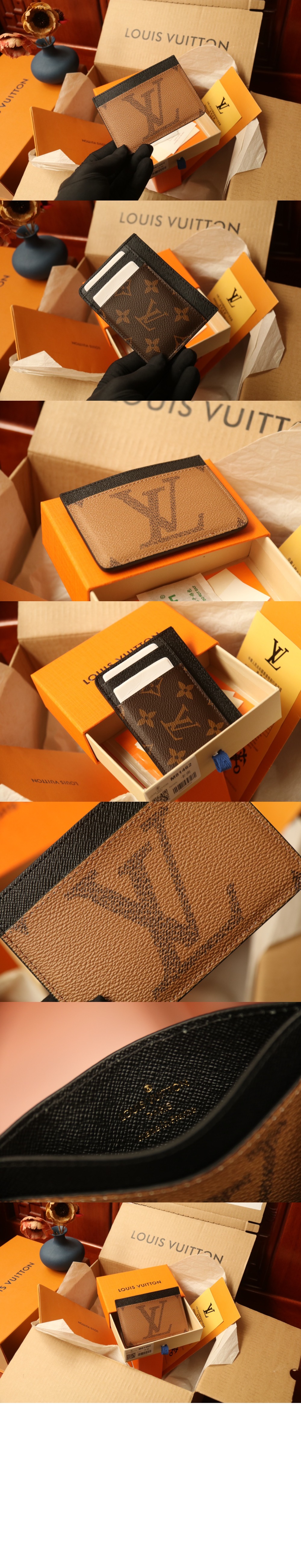 루이비통 LV 사이드업 카드 홀더 M81462