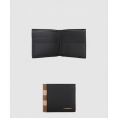 버버리 가죽 하우스 체크 바이폴드 지갑 40629191