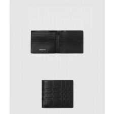 버버리 체크 엠보 가죽 2단 머니클립 80493141