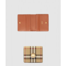 버버리 스몰 체크 반지갑 80704171