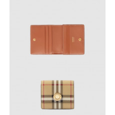 버버리 스몰 체크 반지갑 80704171